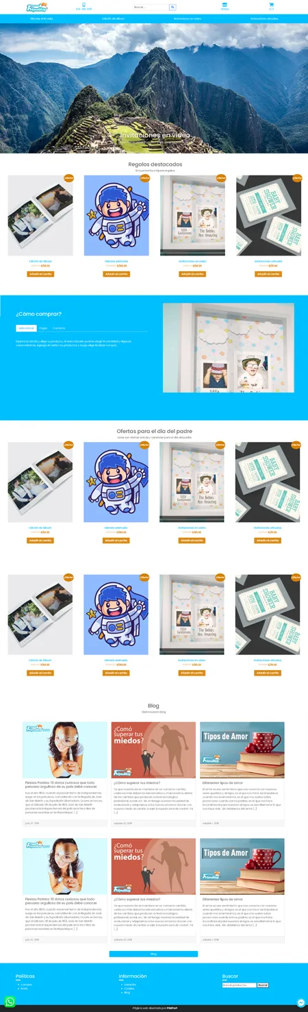 Ejemplo de tienda virtual