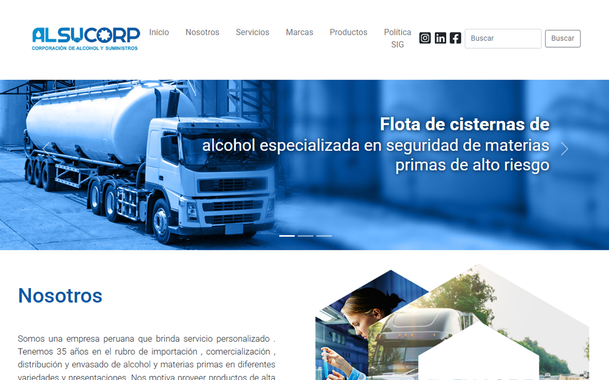 Proyecto web Alsucorp