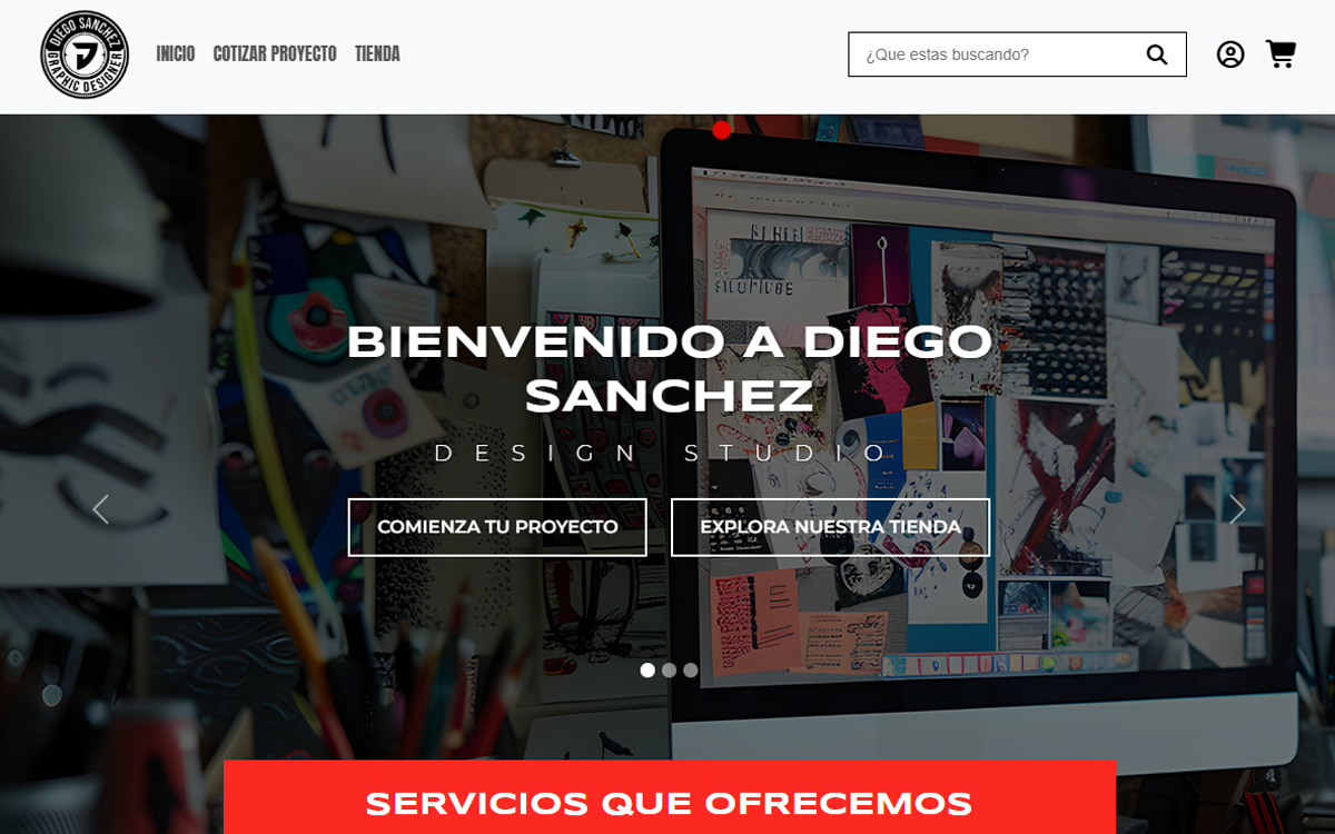 Proyecto web Diego Sánchez Designs