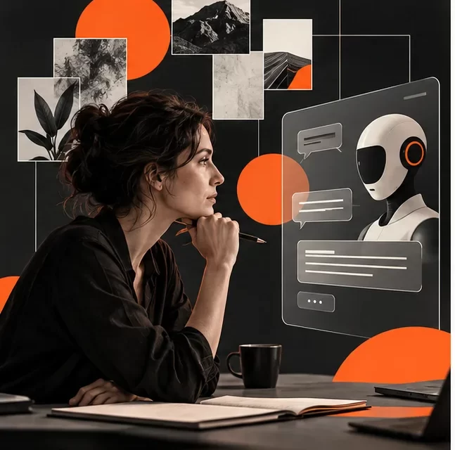 Colaboración entre estrategia humana e inteligencia artificial para una web